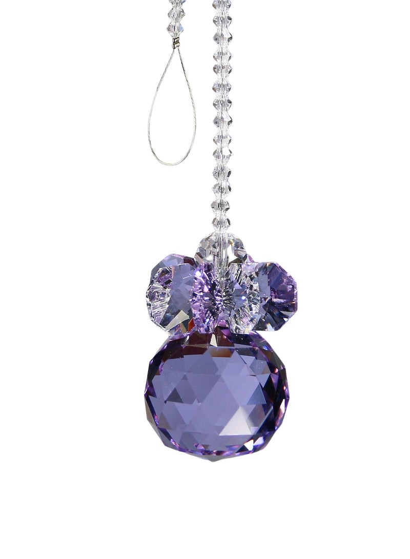 ريرلي ثلج صغير كريستال المنشور المعلقات المستخدمة في السيارات والديكور المنزلي - Image 1