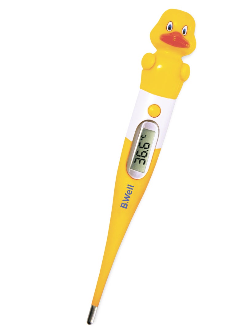 بي.ويل مقياس حرارة البطة PRO-06 من بي. ويل - للاستخدام المنزلي | العناية بالطفل | مقياس حرارة رقمي غير طبي - Image 2