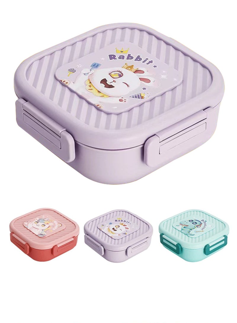 ROEIEIS Lunch Box Kids, Bento Box Kids 1300ml, Seal Fruit Box Leakproof, Lunch Containers BPA Free Dishwasher & Microwave Safe - Image 1