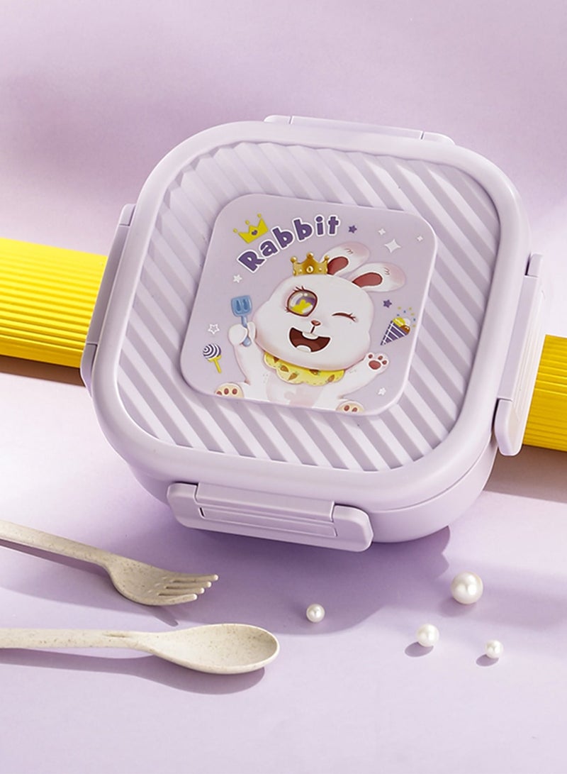 ROEIEIS Lunch Box Kids, Bento Box Kids 1300ml, Seal Fruit Box Leakproof, Lunch Containers BPA Free Dishwasher & Microwave Safe - Image 2