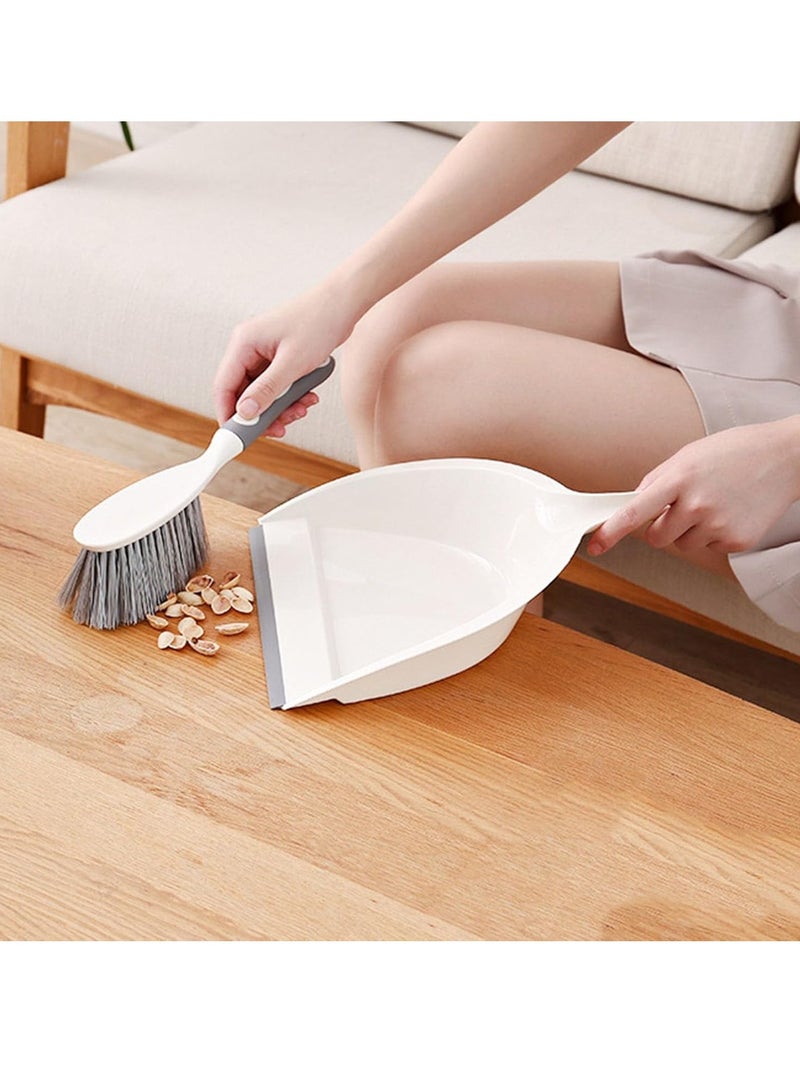 Bukela Dust pan and Brush Set with Handle - Portable Hand Broom and Dustpan Set Combo - Small Broom and Dustpan Set Daily Indoor Pet Care & Essential Cleaning Tool for Home, Cars - Image 5