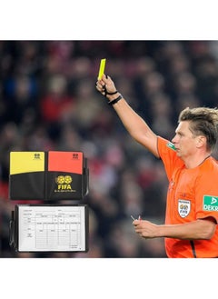 FIFA New Sport Football Soccer Referee Wallet Notebook with Red Card and Yellow Card Referee Set, Referee Cards, Sports Referee Set  - Image 4