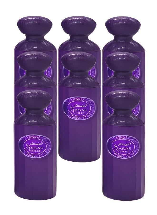 مناسك 8 قطع عطر قصاص بنفسجي للنساء 100 مل - Image 1