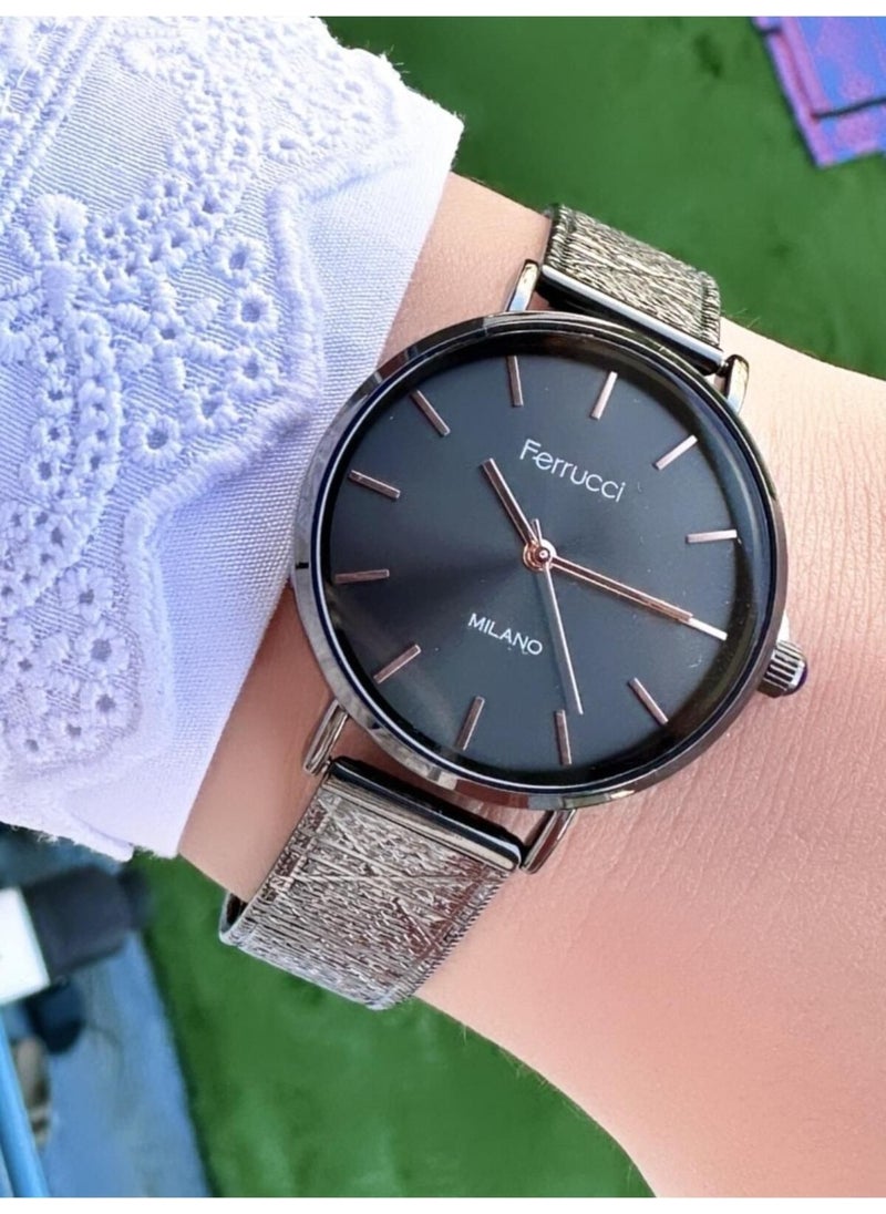 Ferrucci women's Mesh Strap Wristwatch  - Image 1