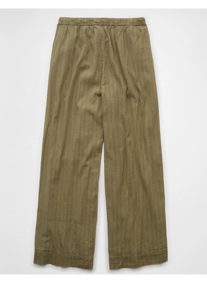 American Eagle AE High-Waisted Wide-Leg Gauze Pant  - Image 4