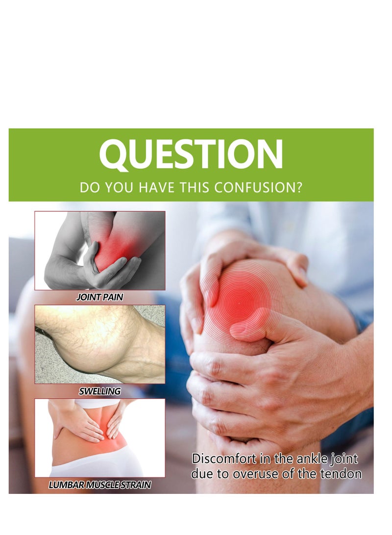 EELHOE Bee Venom Joint Relief Cream Arthritis Ultra Strength Joint Relief Cream Relieve Joint Muscle Pain, Muscle Pain, Leg Swelling, Body Massage and Care Cream 30g - Image 3