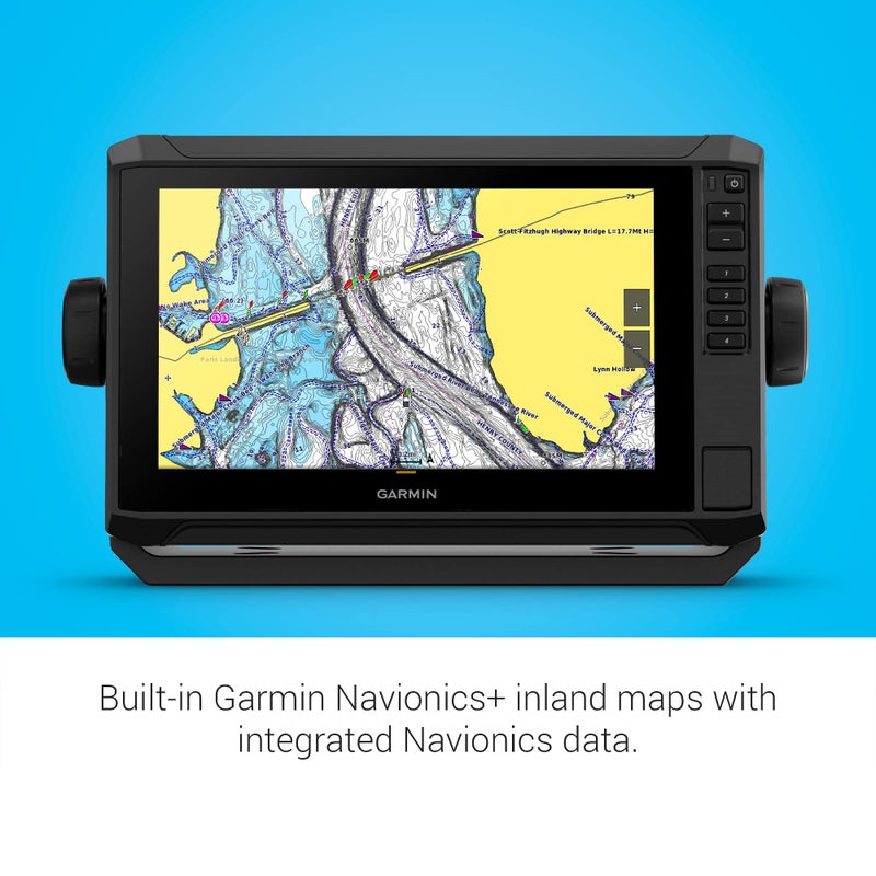 Garmin ECHOMAP UHD2 93sv بدون جهاز استشعار, شاشة تعمل باللمس 9 بوصة, Garmin Navionics+ للداخلية الأمريكية - Image 4