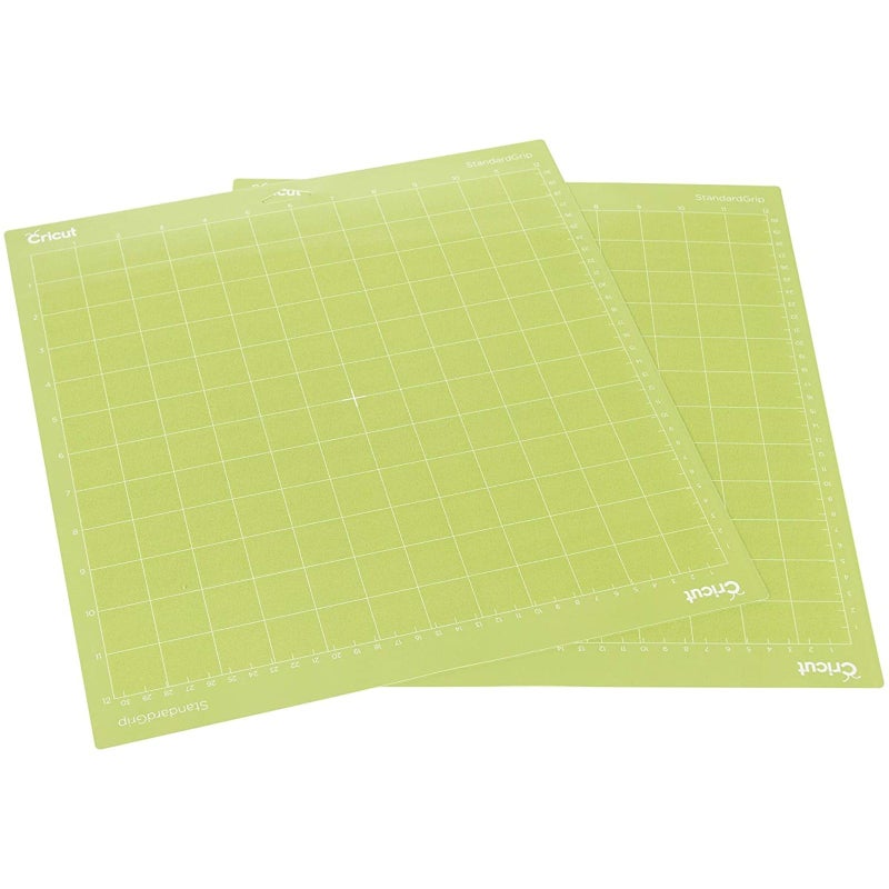 Cricut StandardGrip Cutting Mat, 12”x12” (2pc) – Compatible with Cricut Machines – Rubber Adhesive Mats Grip Material During Cutting - Easily Remove Once Complete – Perfect for Medium-Weight Materials - Image 3