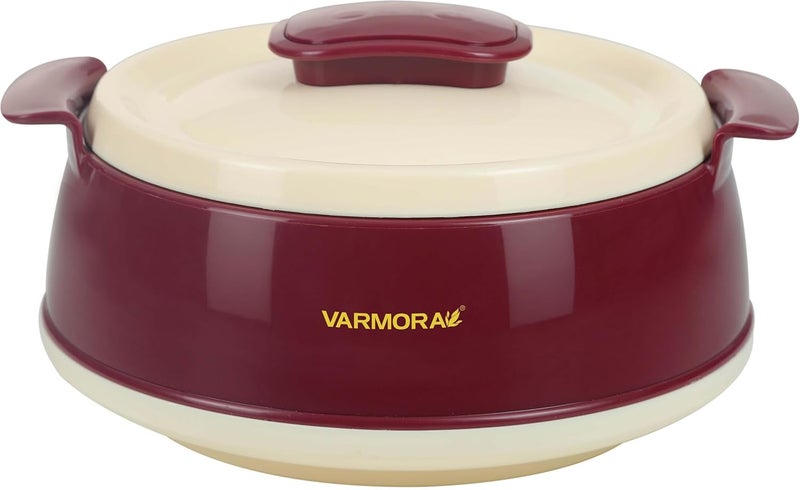 Varmora وعاء فاروما روما المعزول للميكروويف 1100 مل مارون - Image 1