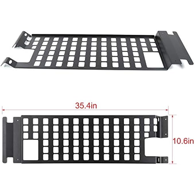 rayihni حامل سقف صلب لوحة مولي ملحقات خارجية لجيب رانجلر JK 4 أبواب 2007-2018 - Image 3