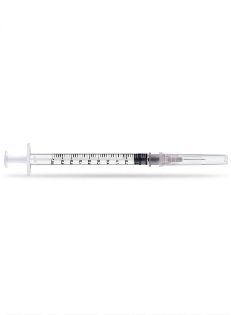 1ml 27G Luer Slip Syringe 1/2 Inch - Image 2