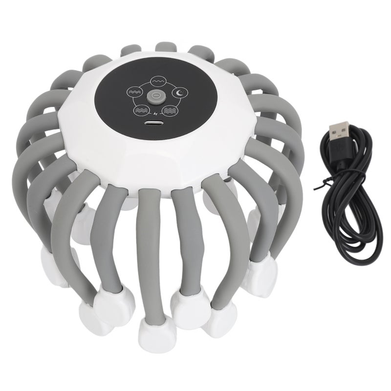 Electric Head Massager 5 Modes 3 Levels 20 Claws 360 Degree Massage Infrared LED Claw Scalp Scratcher - Image 1