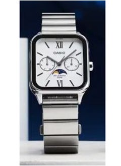 CASIO Men's Analog Square Shape Resin Wrist Watch - MTP-M305D-7A2VDF - 34 Mm  - Image 3
