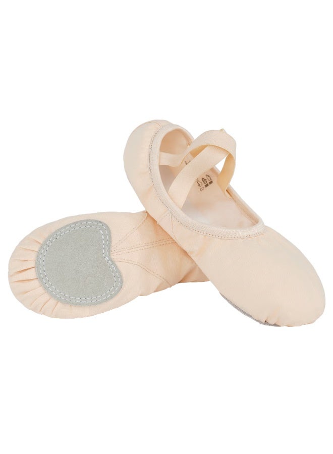 Aiwu Ge Professional Dance Shoes Women Soft Sole Practice Shoes Elastic Ballet Shoes Teacher Cat Claw Shoes Ballet Brown Size 33