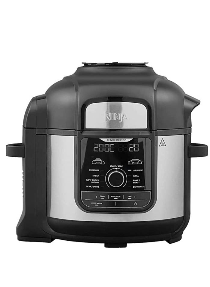 Ninja Foodi MAX Multi Cooker, 7.5L With 9 CookIng Functions, Pressure Cook, Air Fry, Slow Cook, Grill 7.5 L 1760 W OP500 / OP500ME Silver and Black - Image 1