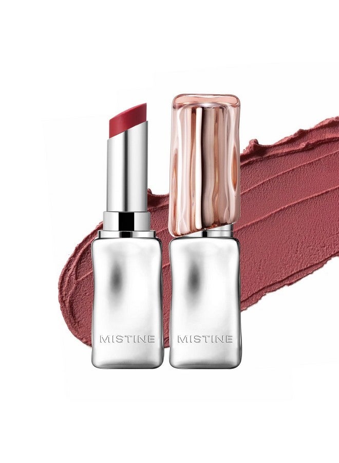 Mistine Lipstick Thai Latte Sheer Creamy Rouge Velevt Matte Finish Lipstick for Women Non-sticky Lipstick C02 Ness Rum 3.5g 1 Count - Image 1