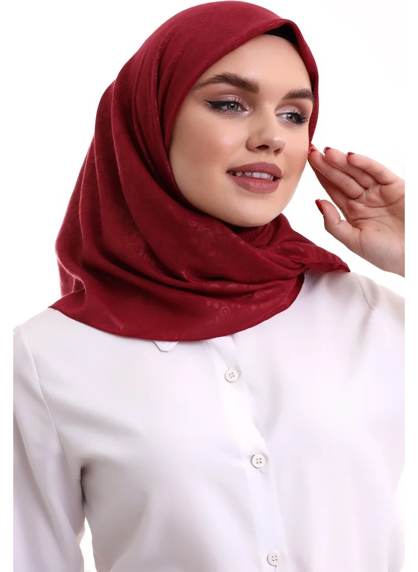 İhvan Online Kofra Patterned Head Scarf - Red