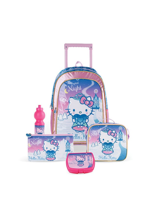 Hello Kitty Sanrio Hello Kitty My Crystal Night 5In1 Trolley Box Set 18  - Image 1