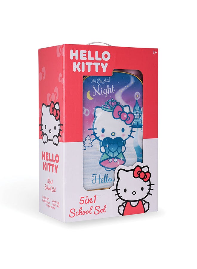 Hello Kitty Sanrio Hello Kitty My Crystal Night 5In1 Trolley Box Set 18  - Image 2