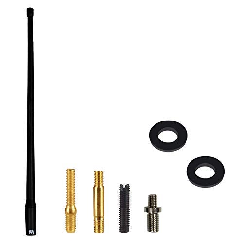 ONE250 13" inch Flexible Antenna, Compatible with GMC Sierra (2000-2024), Canyon (2015-2024), Acadia (2007-2019), Terrain (2010-17), Yukon (1992-2006) - Designed for Optimized FM/AM Reception (Black) - Image 5