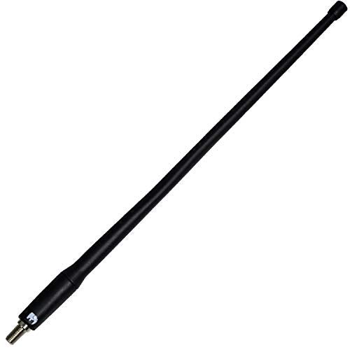ONE250 13" inch Flexible Antenna, Compatible with GMC Sierra (2000-2024), Canyon (2015-2024), Acadia (2007-2019), Terrain (2010-17), Yukon (1992-2006) - Designed for Optimized FM/AM Reception (Black) - Image 1