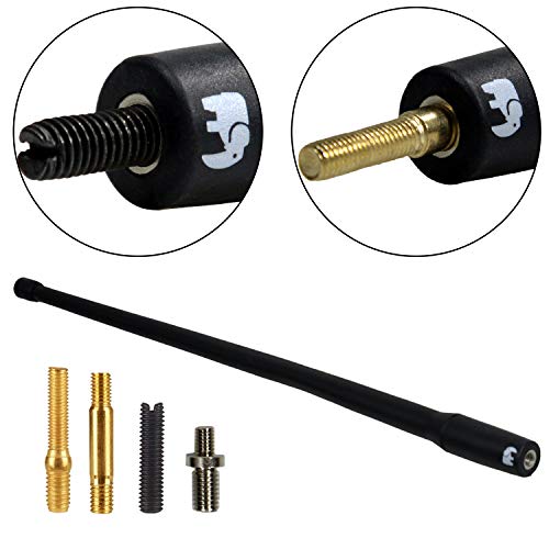 ONE250 13" inch Flexible Antenna, Compatible with GMC Sierra (2000-2024), Canyon (2015-2024), Acadia (2007-2019), Terrain (2010-17), Yukon (1992-2006) - Designed for Optimized FM/AM Reception (Black) - Image 3