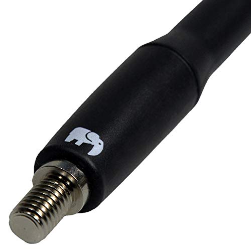 ONE250 13" inch Flexible Antenna, Compatible with GMC Sierra (2000-2024), Canyon (2015-2024), Acadia (2007-2019), Terrain (2010-17), Yukon (1992-2006) - Designed for Optimized FM/AM Reception (Black) - Image 4