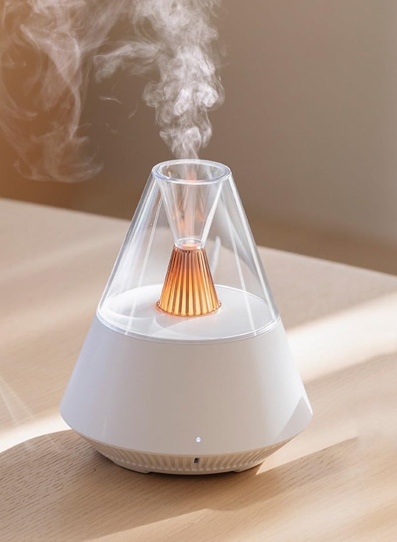 مرطب هواء منزلي أساسي | موزع هواء هادئ للعلاج بالروائح 150 مل مع إيقاف تلقائي عند نقص المياه وتحكم عن بُعد | مثالي للمكتب، غرفة النوم، والاسترخاء - Image 1