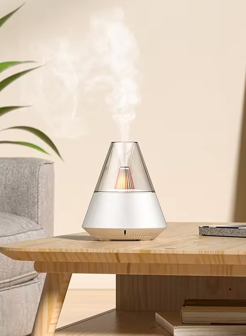 مرطب هواء منزلي أساسي | موزع هواء هادئ للعلاج بالروائح 150 مل مع إيقاف تلقائي عند نقص المياه وتحكم عن بُعد | مثالي للمكتب، غرفة النوم، والاسترخاء - Image 5