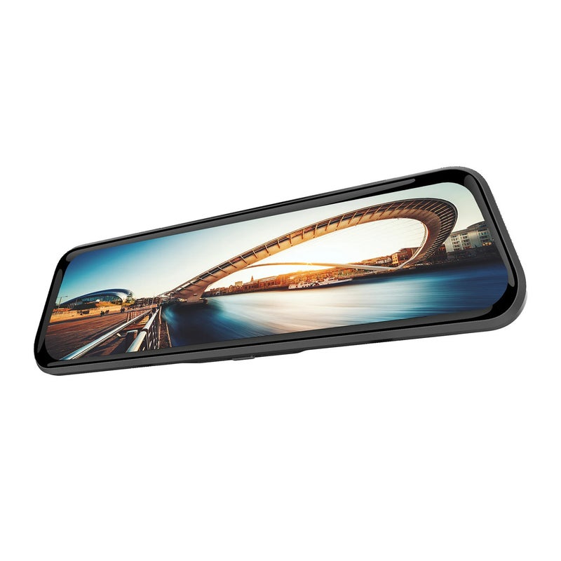 1080P DVR Dash Camera Front & Rear Dual Camera Driving Recorder with 10 Inch Touchscreen 170° Wide Angle Support Clear Night-Vision Parking Monitor Motion Detection Collision Locking Loop Recording - Image 2