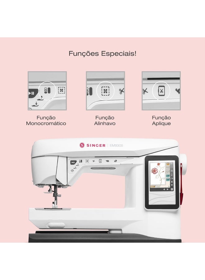 Singer Embroidery Machine, EM9305, Bivolt - Image 4