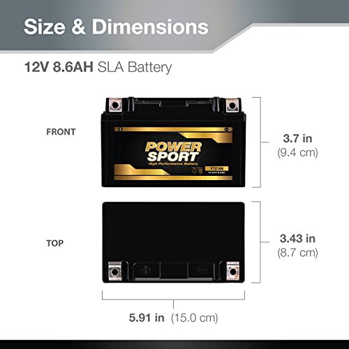 ExpertPower YTZ10S 12v8.6Ah lead_acid_battery - Image 3