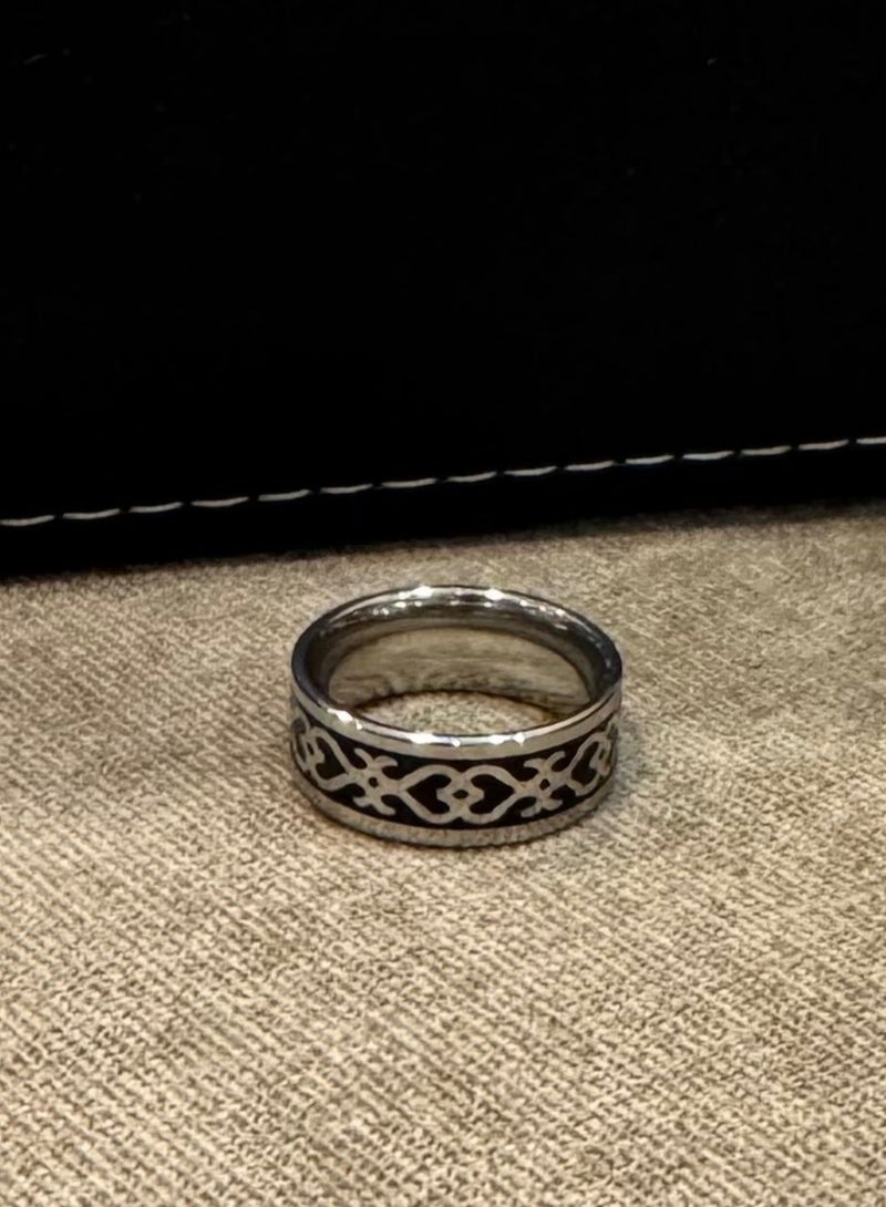 جوليري إيفريداي خاتم رجالي مصنوع من التيتانيوم ستيل المقاوم للصدأ مقاس 9 - Image 4