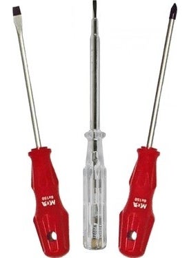 Screwdriver Set (Flat Screwdriver + Phillips Screwdriver + Control Pen) with Magnet