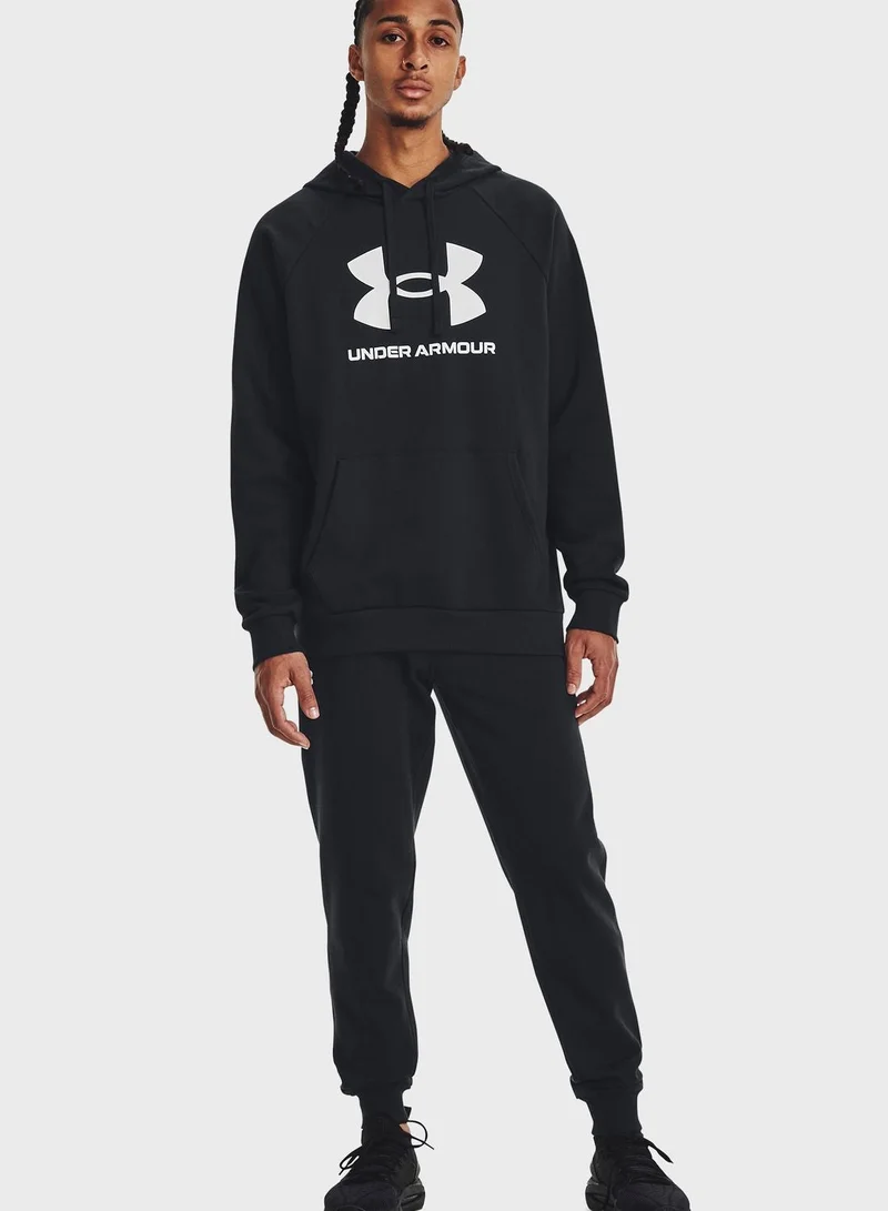 UNDER ARMOUR  Rival Fleece Logo Hoodie for Men | Best Price UAE