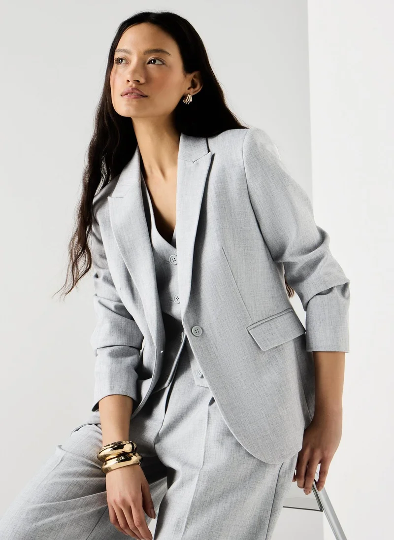 ماتلان Et Vous Grey Marl PVL Co Ord Blazer