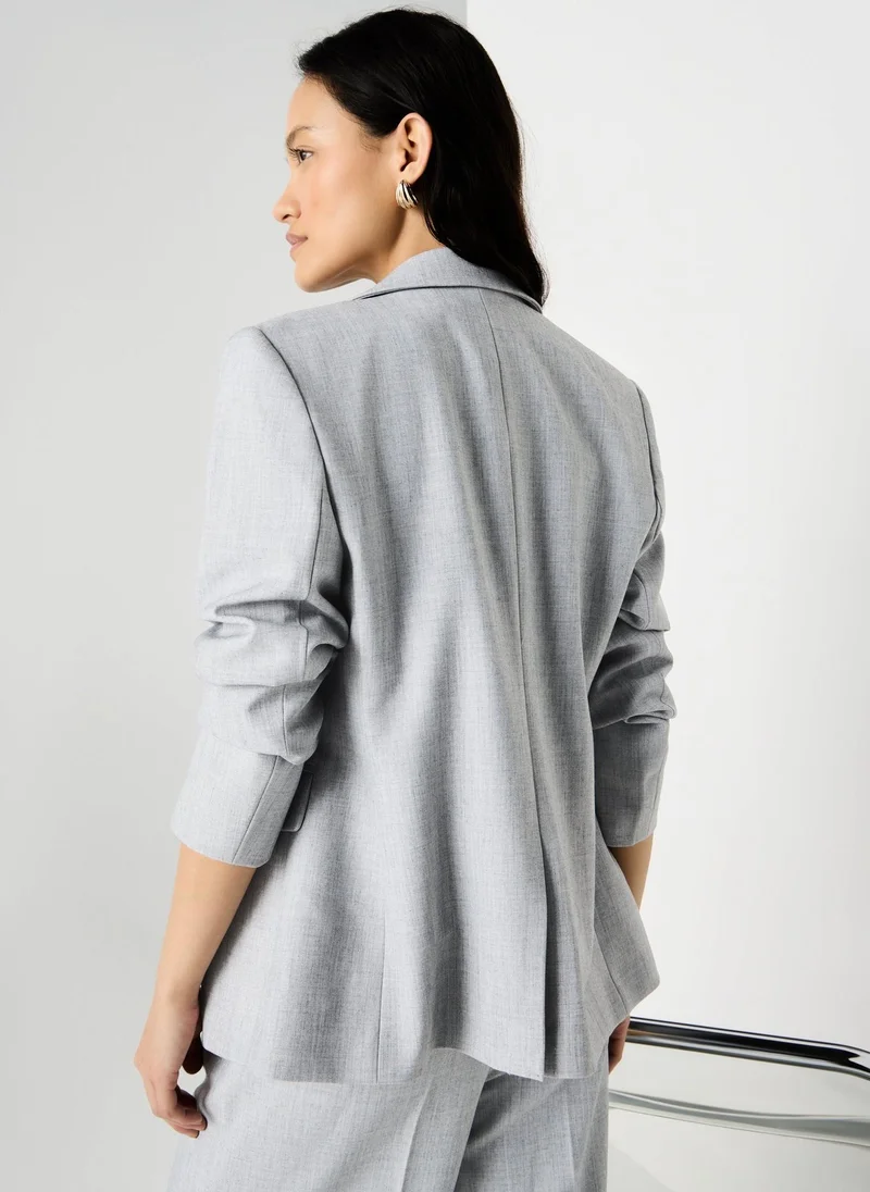 ماتلان Et Vous Grey Marl PVL Co Ord Blazer