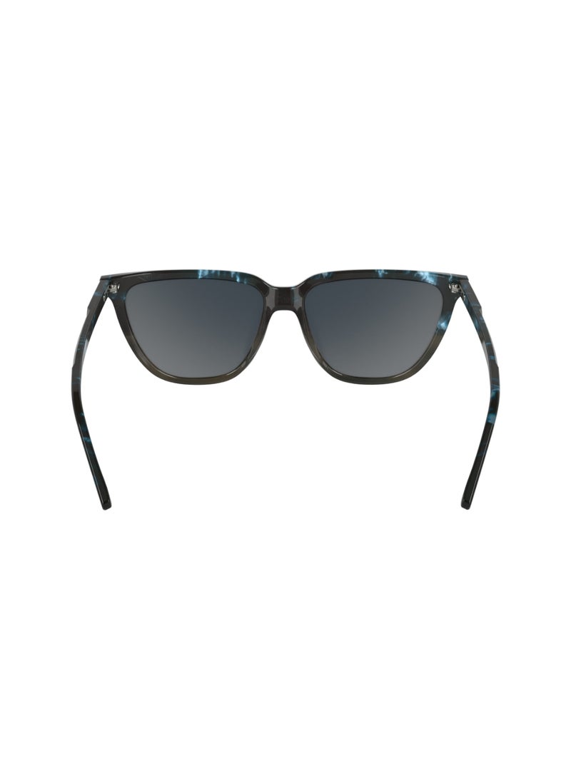 FULL RIM ACETATE ACETATE CALVIN KLEIN SUN CK24537S 5515 (461) BLUE HAVANA/HAVANA