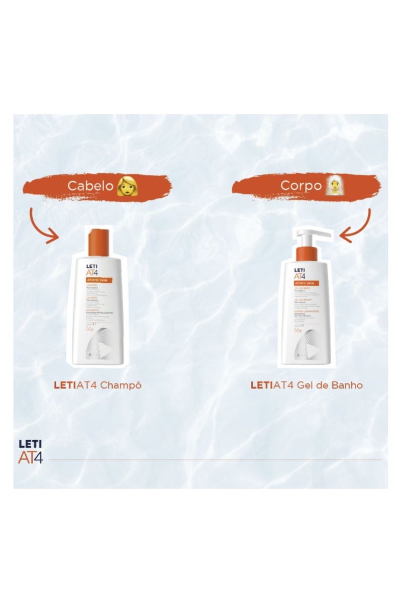 Leti Letiat4 Atopic Skin Shampoo 250ml - Image 3