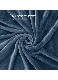 T G H Flannel Fleece Single Size 160x220cm for All Season Fluffy Blanket Warm Bed Blanket Throw for Sofa & Bed Comfortable and Soft Blanket  - Image 3