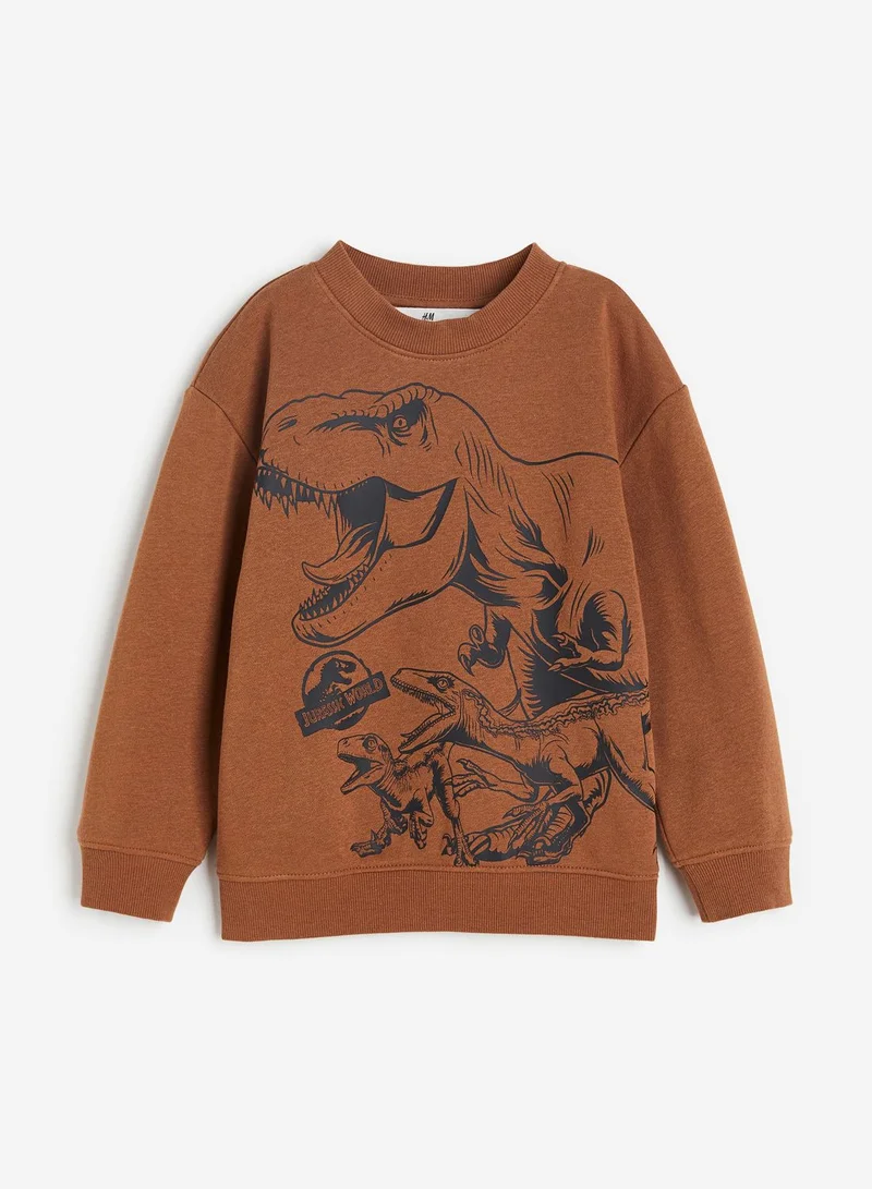 H&M Kids Graphic Printed Sweatshirt