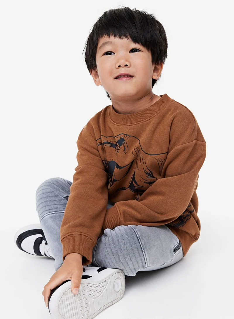 H&M Kids Graphic Printed Sweatshirt