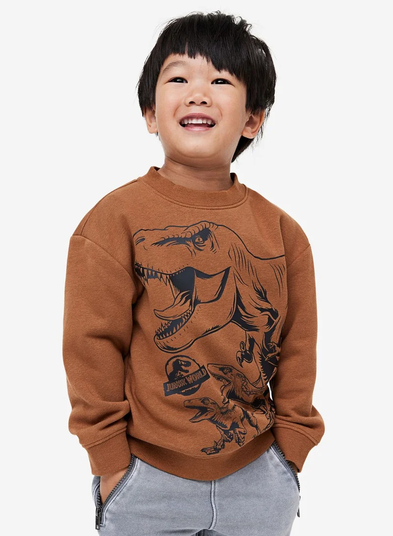 H&M Kids Graphic Printed Sweatshirt