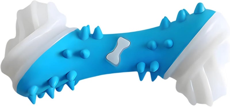 Rubber Dog Bone Toy for Puppies, Bite-Proof Chewing Toy - Image 1