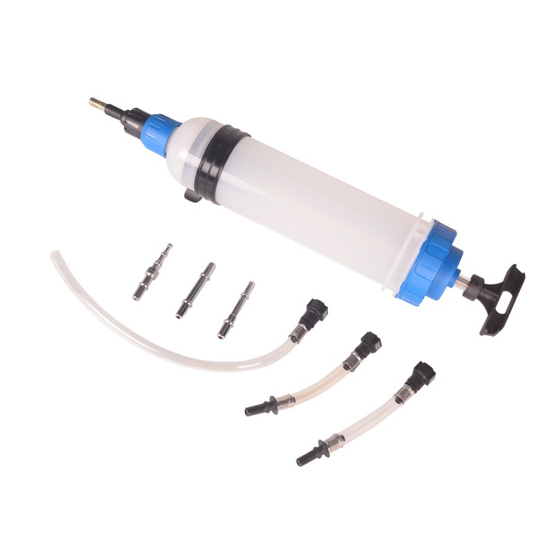 1500CC Car Manual Oil Extractor Filling Cylinder Transfer Liquids Extraction Pump Fluids Delivery Tool Kit - Image 2