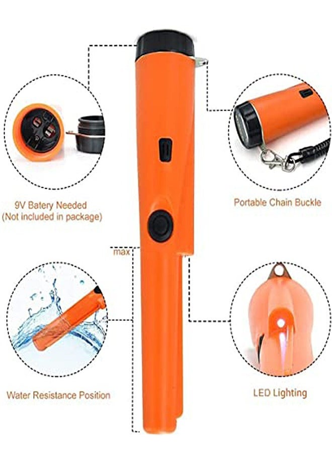 Beauenty - LED Display Fully Waterproof Metal Detector Treasure Hunting Tool Accessories for Adults and Kids - Image 1