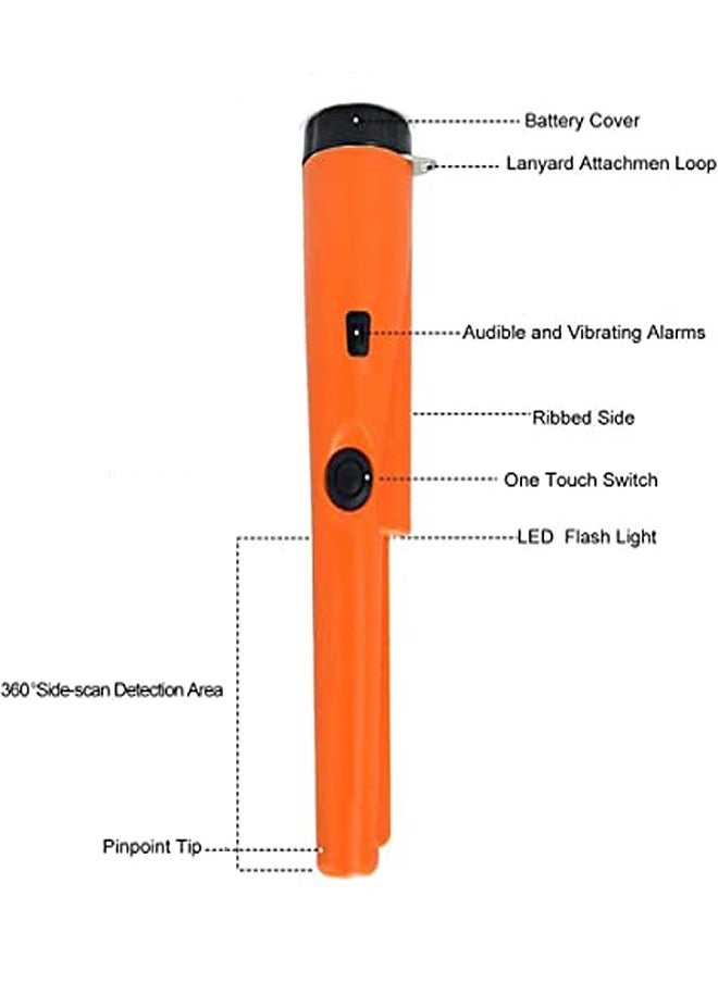 Beauenty - LED Display Fully Waterproof Metal Detector Treasure Hunting Tool Accessories for Adults and Kids - Image 1