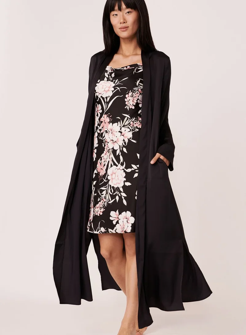لا في إن روز Pocket Detail Robe