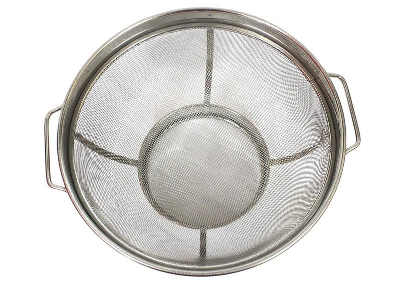 finality Stainless Steel FruitVegetable BasketColander BasketMulti Purpose Basket Pack of 1 Silver 23cm - Image 3
