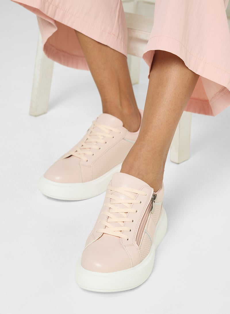 جينجر سنيكرز كاجوال بتفاصيل سحاب معدني - Image 5